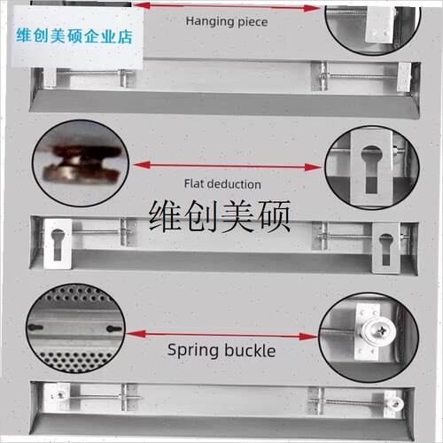 l适配云米抽油烟机配件通用接油B盒家用侧吸式不锈钢油杯长形接油