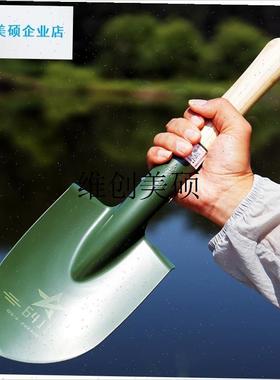 l千次弯折6411新款Q215碳素钢铲子热塑弹力手柄长Q度42.8CM碳素硬