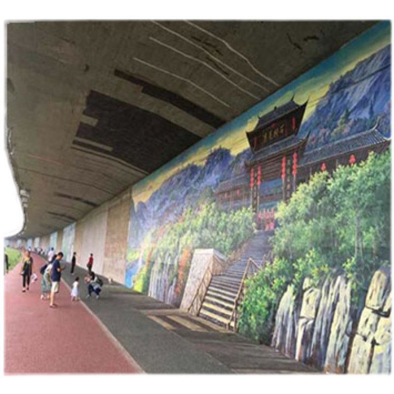 速发古建筑寺庙雕像神像寺院横梁廊柱天花板彩画壁画手绘彩绘上色