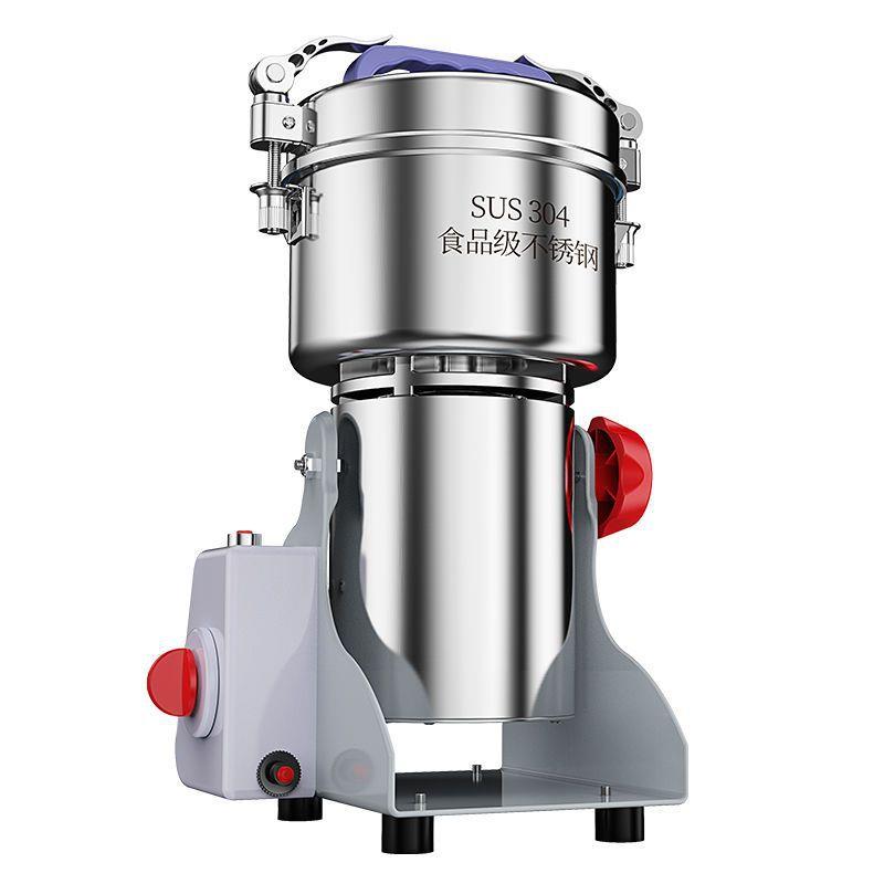 800克美规欧规澳规磨粉机家用药材研磨机三七五谷杂粮粉碎机干磨