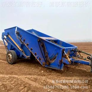 垦复耕式 戈壁滩石开头清理OFT设 捡石视频农用土地石头清理机机