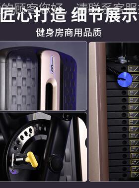 身房用坐姿腿屈伸训器腿部练肌商肉俯健卧曲腿健身器F3082材腿举