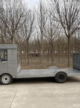 电a-20249动四轮板输车载货车电瓶工车自卸货物运具厂平区周转搬