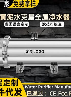 全屋净水器家用大流量立式精铸卡箍前置管道中央过滤器净水器