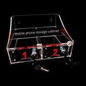 手机锁盒自律存放箱手机保管柜手机收纳盒箱寄存柜手机存放盒手机