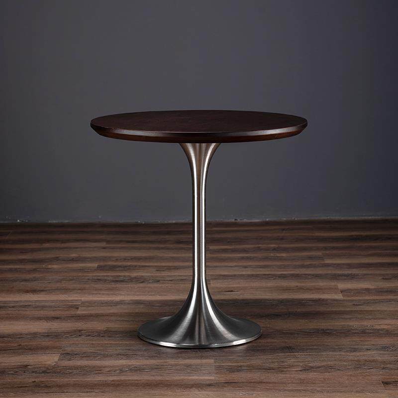 德宜客家用轻奢郁金香茶几咖啡矮桌沙发边几客厅角几现代小圆桌子