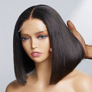 DDBoneStraight Human Hair wigs真人发humanhairwig外贸假发骨直