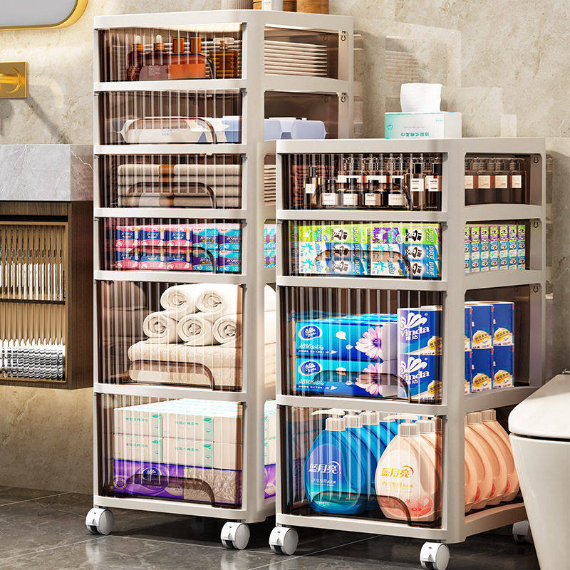 收纳柜抽屉式多功能书房化妆品收纳盒透明公室护肤品收纳置物架,收纳整理,CD架,淘宝优惠券,粉丝福利购,淘宝优惠卷