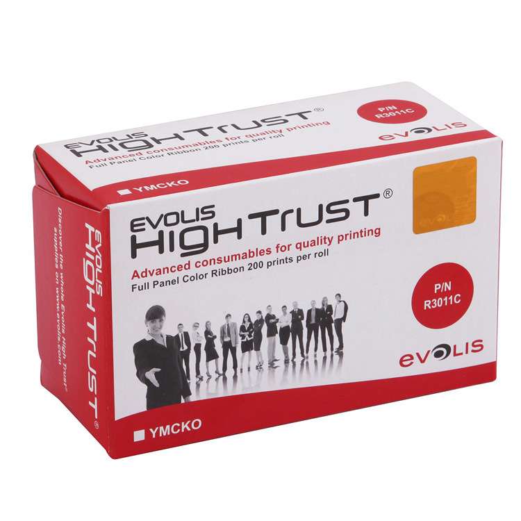居住证打印机耗材供应Evolis爱立识R3013彩色带 400张/卷