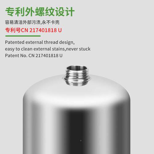 水族CO2鱼钢瓶5L生器缸二氧化发1WY40-01L气瓶水草碳不锈钢2L反应