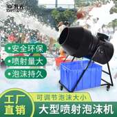 大头型摇泡沫机幼儿园上乐园舞台游水乐场喷MG PMJ射式 泡泡沫粉户