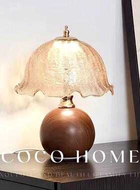 床头氛围灯奢中灯小34533轻夜灯家用高颜值台装饰灯桌面蘑菇灯古