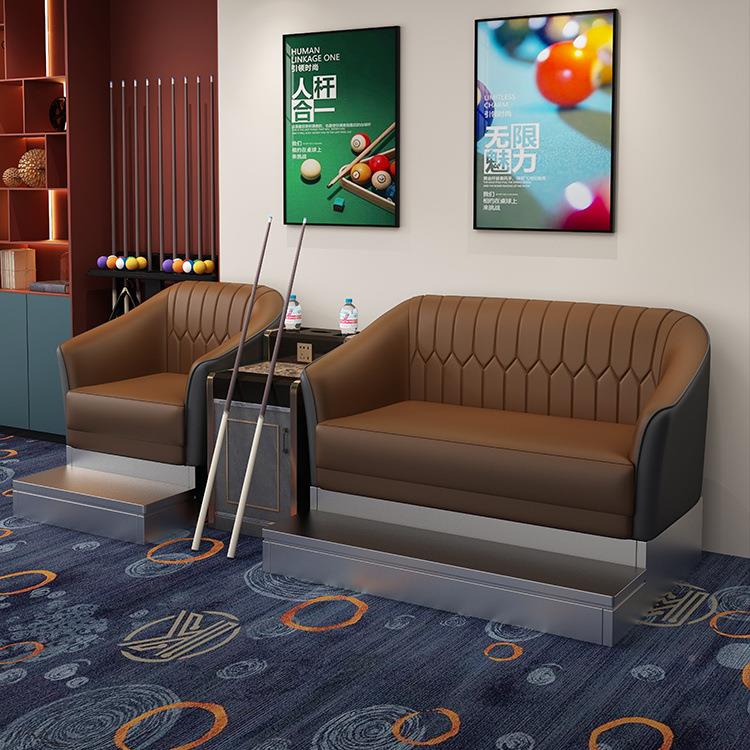 高档台沙发957台球专用专观球沙发桌球球室椅子比赛用座椅厅棋牌