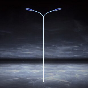 户外双城双头led路路灯挑臂臂咨询客服杆市电220V市道照明工程灯7