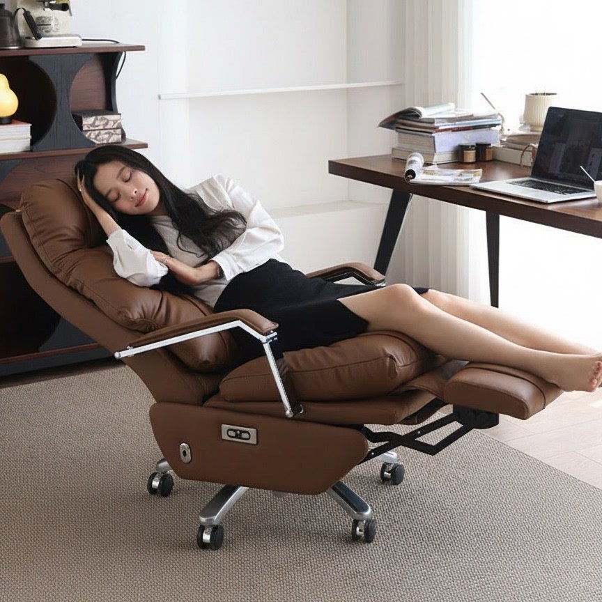 电动老板椅家用商务真皮舒适久坐沙发椅总裁办公室电脑可躺大班椅,商业/办公家具,办公按摩椅,淘宝优惠券,粉丝福利购,淘宝优惠卷