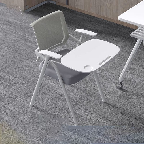 培训椅带桌板的子折叠办公