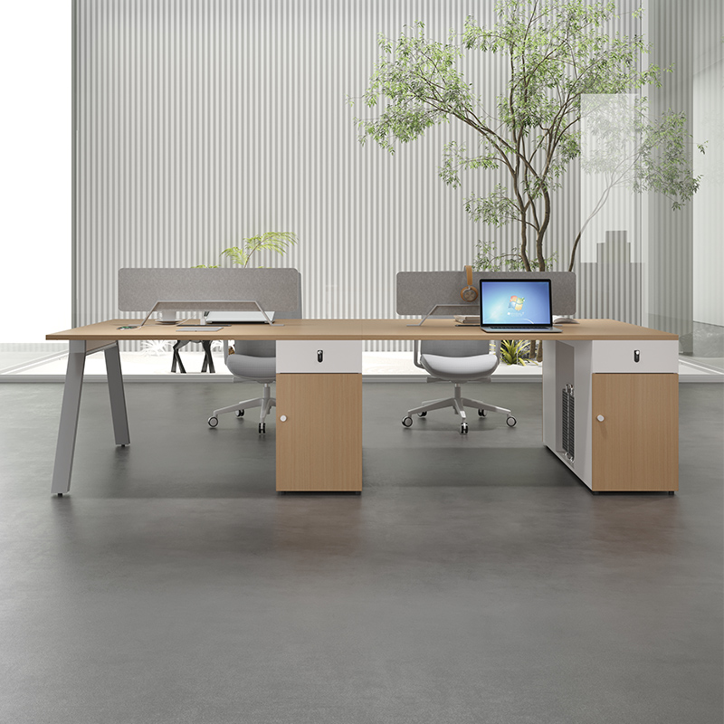 职员办公桌员工工位四人位桌椅