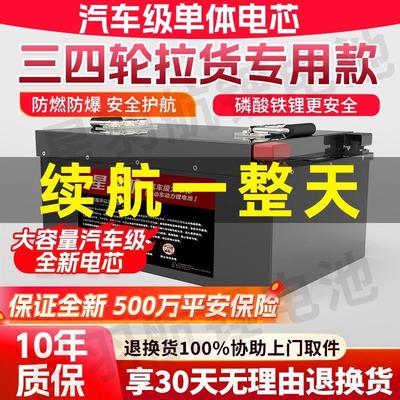 48v60伏72v三轮四轮正品宁德电芯时代大功率锂电池磷酸铁锂大容量