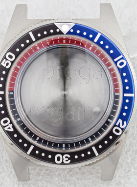 40mm元祖手表壳62mas表壳防水潜水手表壳蓝宝石适用NH35/NH36