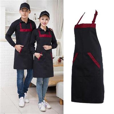 新品.Half Kitcjhen Apron Cooking Chef Catering Halterneck Bi