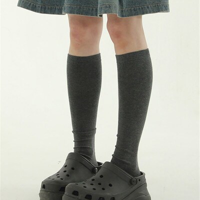 极速basic knee socks (4coYlors)