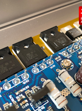 极速汽车音响改装2路功放大功率1A00WX2路AB类模拟功放推喇叭推超