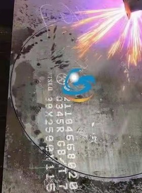 极速切割下料f容器板Q345R按图纸尺寸排版Q245R特宽特厚钢板零割