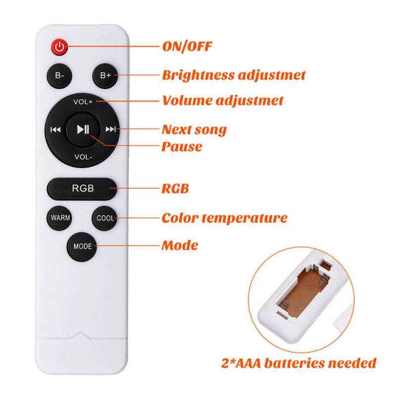 极速100W dRGB Dimmable Music Ceiling lamp Remote&APP control