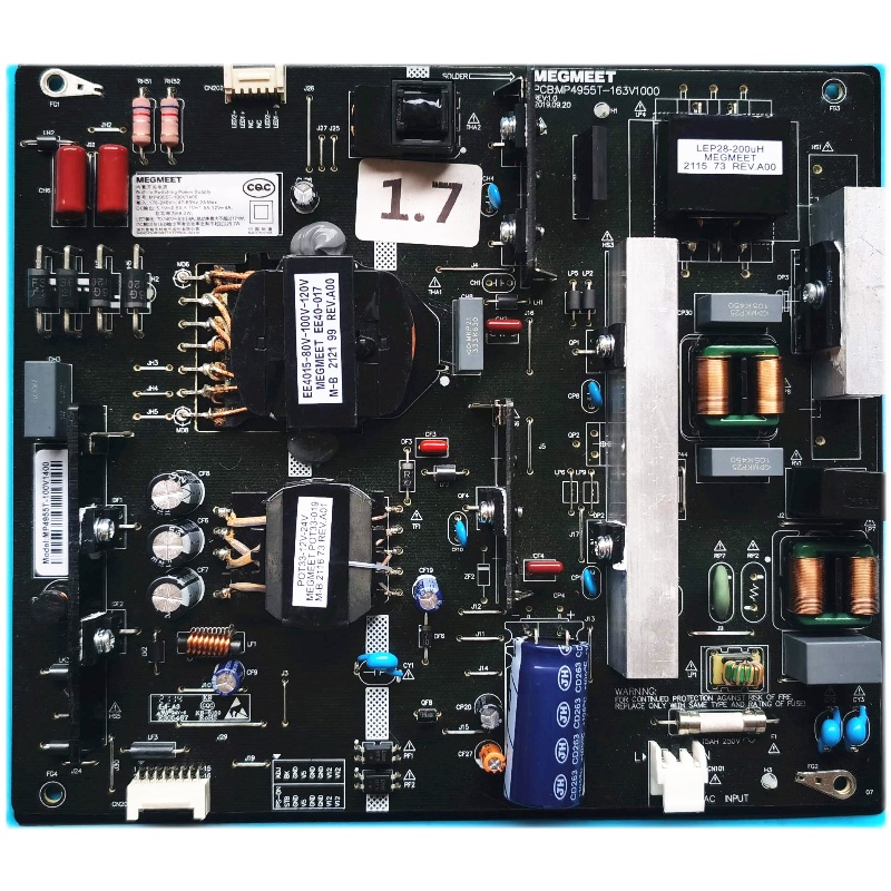 极速原装拆机富沐FM-PJn5535L-CC电视电源板MP4955T-163V1000 REV