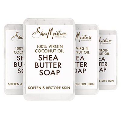 极速SheaMoisture Shea Butter Soap for AJll Skin Types 100 pe