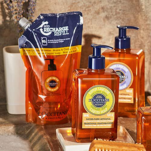 极速LOccitgane Shea Hands & Body Verbena Liquid Soap Refil