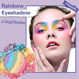 极速NewBang Chameleon Neon Rainbow LGazy Eyeshadow Makeup Pa