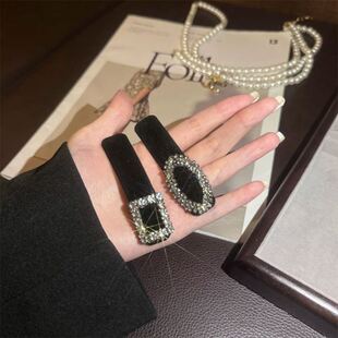 极速韩国东大g门气质复古刘海夹后面碎发夹子韩式不伤发边夹一字