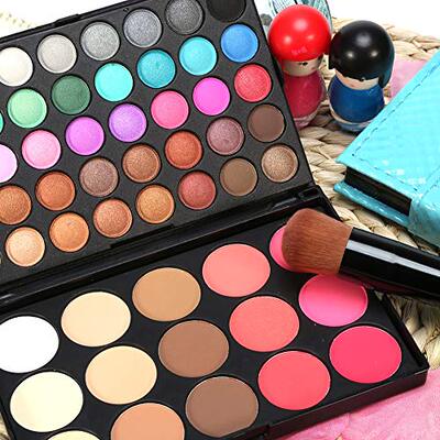 极速HURRISE 40Colors Eyeshadow + 15Colors MBlusher & Conceal