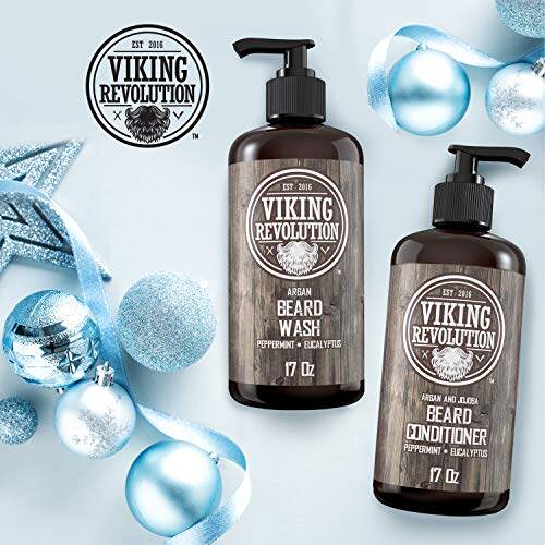 极速Viking Revolution Beard Wash & Beard Conditioner YSet w/
