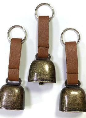 户外露营避驱熊铃徒步提醒铃铛挂件防走失宠物响铃配饰超响牛铃