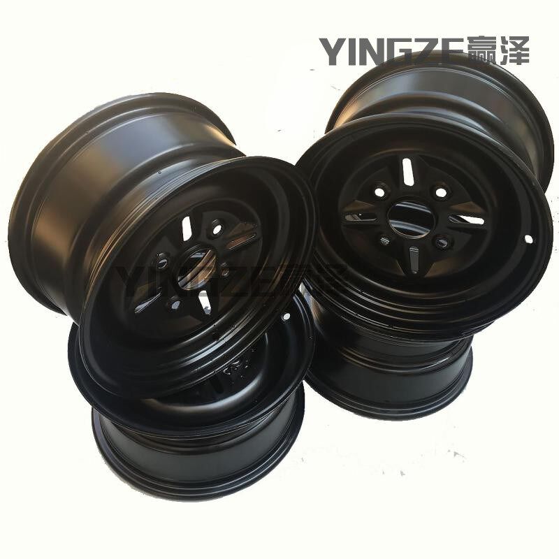 ATV四轮摩托车四驱沙滩车卡丁车12寸铁轮毂25X8-12 25x10-12轮毂