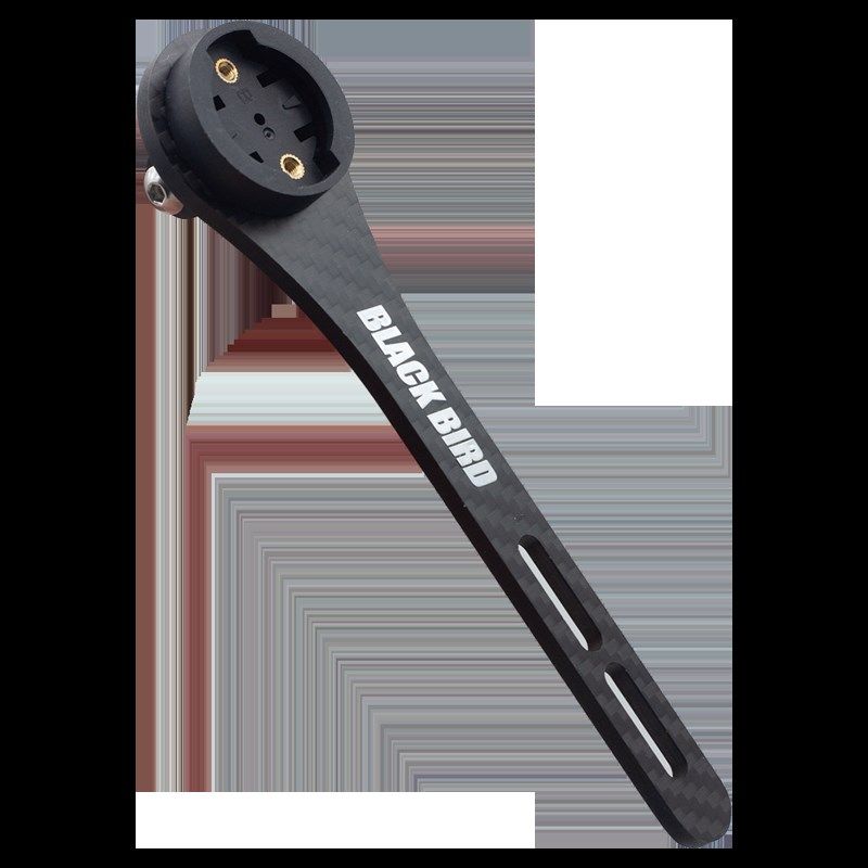 黑鸟公路自行车一体把码表支架延伸架运动相机车灯延长底座碳纤维