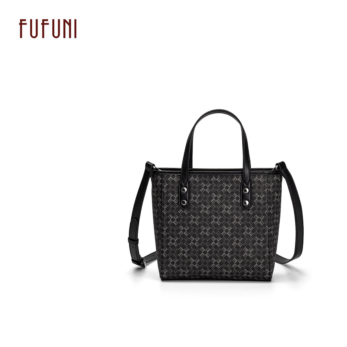 弗芙妮新款高级感老花菜篮子托特包百搭通勤2026单肩手提女包轻奢,箱包皮具/热销女包/男包,托特包,淘宝优惠券,粉丝福利购,淘宝优惠卷