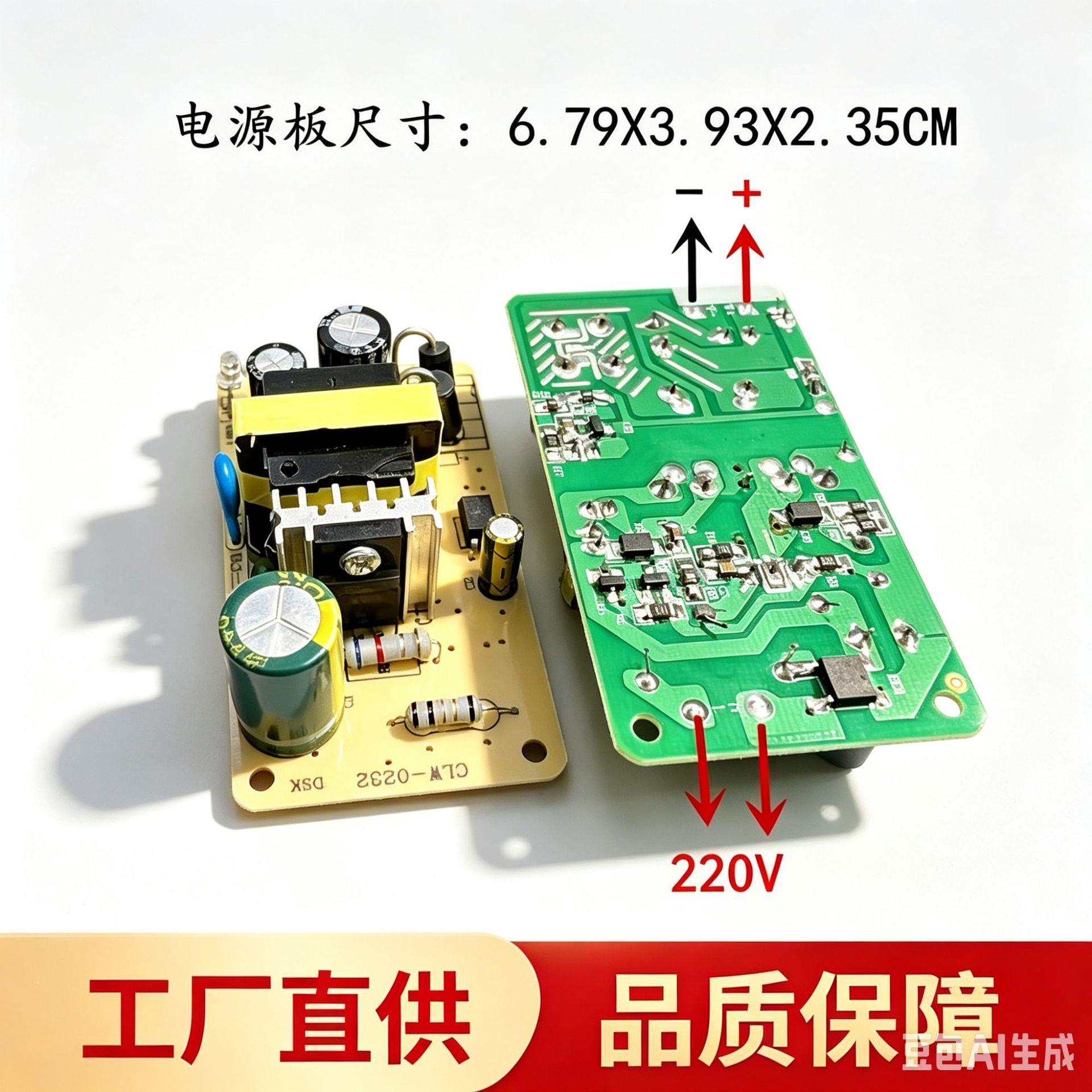 全新12V3A 电源板灯带马达15V3A音响电源充电板2.5A2A通用