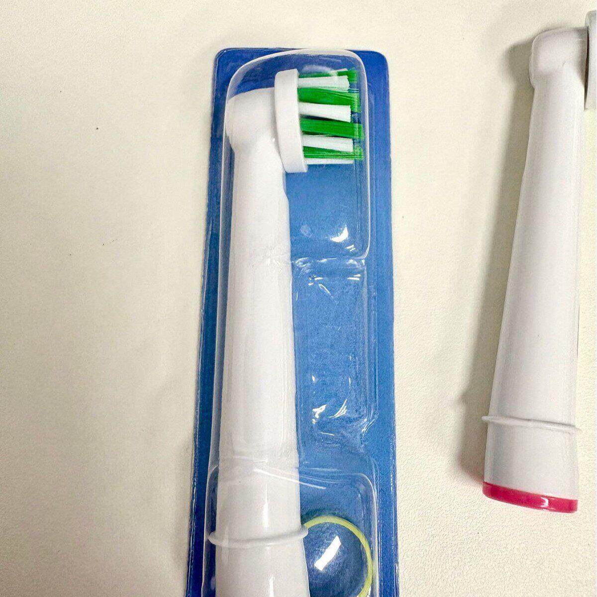 适用于Oral-B电动牙刷可替换牙刷头EB50-4白色多角度清洁可替换头