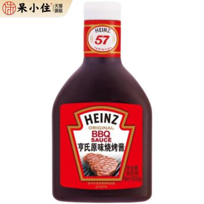 HEIZN BBQ 亨氏烧烤酱 BBQ SAUCE美式烧烤酱烟熏烧烤酱 包邮