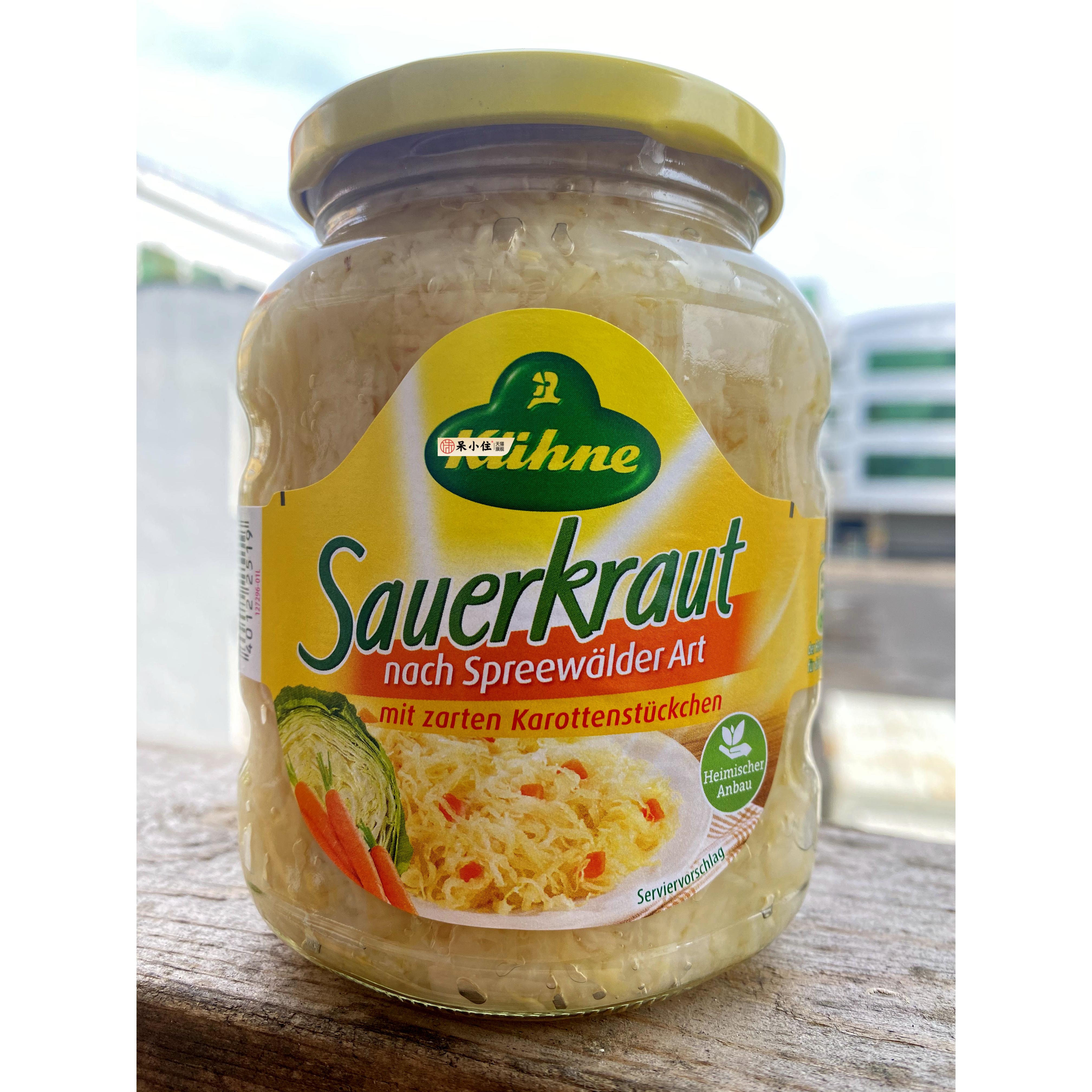德国进口冠利酸菜 酸椰菜Weinkraut调味品食材图片