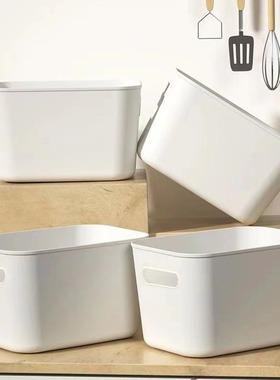 杂物收纳盒玩具零食整理筐衣柜客厅家用桌面储物盒学生宿舍置物箱