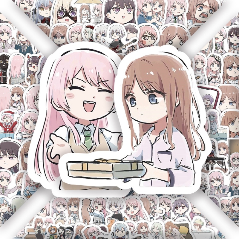 mygo二次元卡通人物装饰贴纸diy