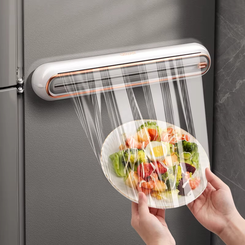 保鲜膜切割器磁吸冰箱神器食品级家用厨房一次性保鲜膜罩切割盒,厨房/烹饪用具,保鲜膜切割器,淘宝优惠券,粉丝福利购,淘宝优惠卷