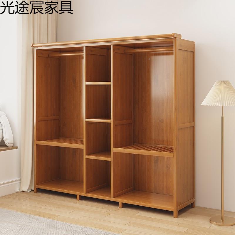 衣柜家卧收9纳室出租房用经济型简易组用拉帘布衣橱2装025新款