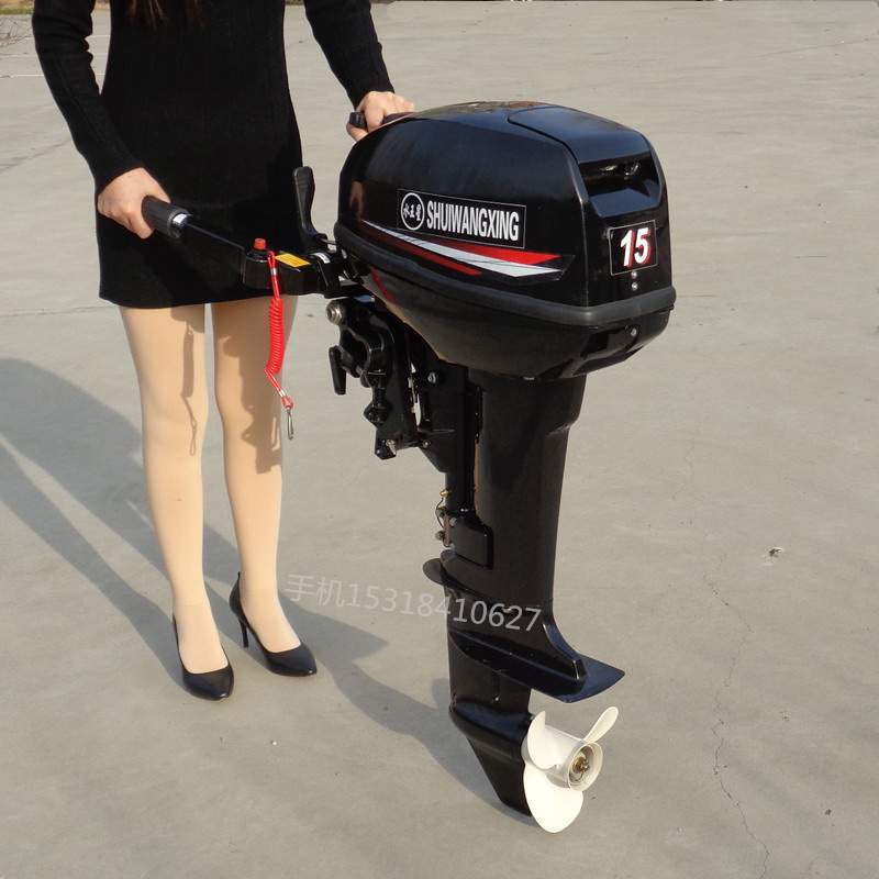 厂家 舷外机 冲锋舟灵活操舟机船用挂桨机 汽油船挂机价格