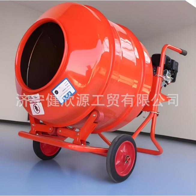 桶小卧型手推式移动滚筒式砂浆搅拌建筑拌机械工地家IEV用混凝土