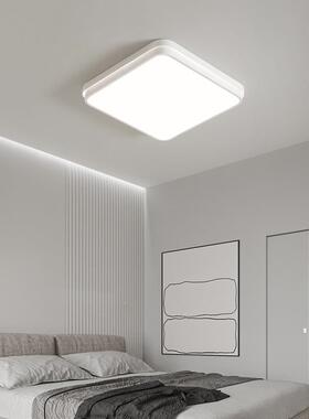 现代约风极简大简气LD几何方灯形灯具卧室房71239E间客厅主卧吸顶